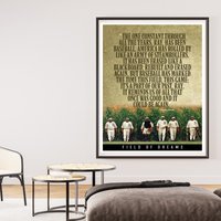 Field Of Dreams Terence Mann Quote Poster — Affiches et impressions
