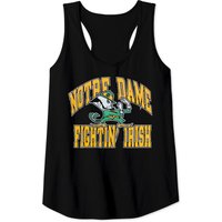 80s Notre Dame Fightin' Irish Burnout Tee Vintage Unisex Graphic University Athletic Tank Tops — T-shirts pour hommes
