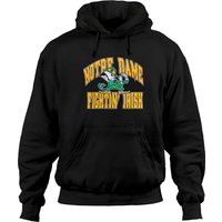 80s Notre Dame Fightin' Irish Burnout Tee Vintage Unisex Graphic University Athletic Hoodies