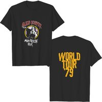 Alice Cooper Madhouse Of Rock 1979 World Tour Horror T-shirt — T-shirts pour hommes