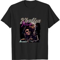 Wiz Khalifa Fan Art Drop Shoulder Graphic Tee Classic Unisex T-shirt — T-shirts pour hommes