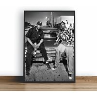 Dr.dre And Snoop Dogg Rapper Music Poster — Affiches et impressions