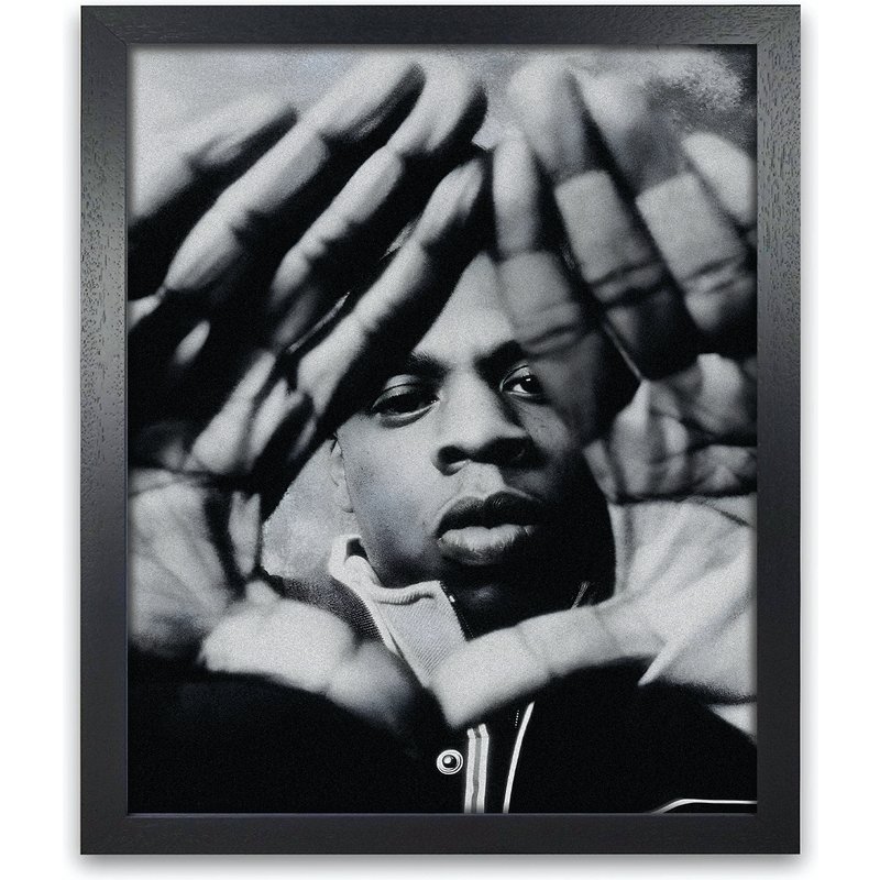 Jay Z 90s, Music Singer Canvas Poster Wall Art Decor Home Decor Less — Posters & Prints
