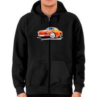 Karmann Ghia Orange - Karmann Ghia - Zip Hoodies