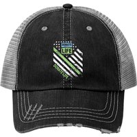 Donate Life Print Trucker Hats