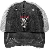 Sick Of It All Print Trucker Hat: Eagle
