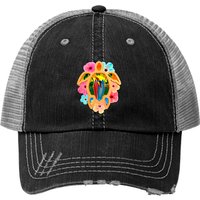 Aloha Tropical Honu Sea Turtle - Hawaiian - Trucker Hats