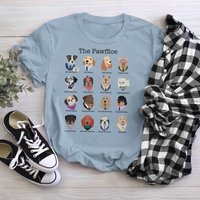 The Pawffice T-shirt, The Office Fan Shirt, Cats Of The Office, The Office T-shirt