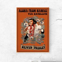 Aloha From Hawaii Via Satellite, Elvis Presley Poster