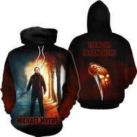 Michael Myers Hoodie, Michael Myers 3d Hoodie — Sweats à capuche pour hommes