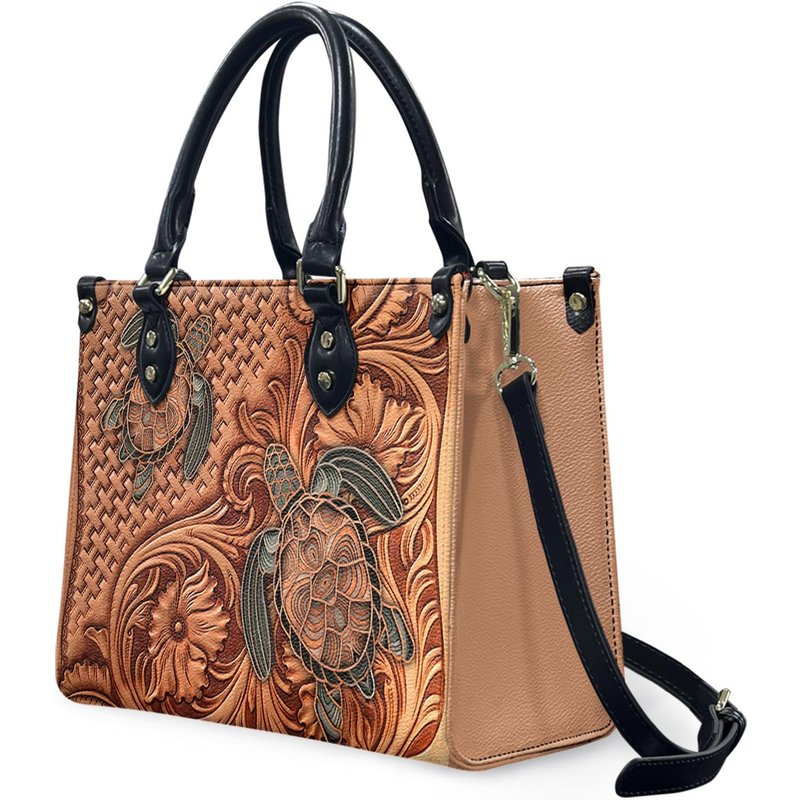 Turtle Leather Bag — Sacs à main pour femmes