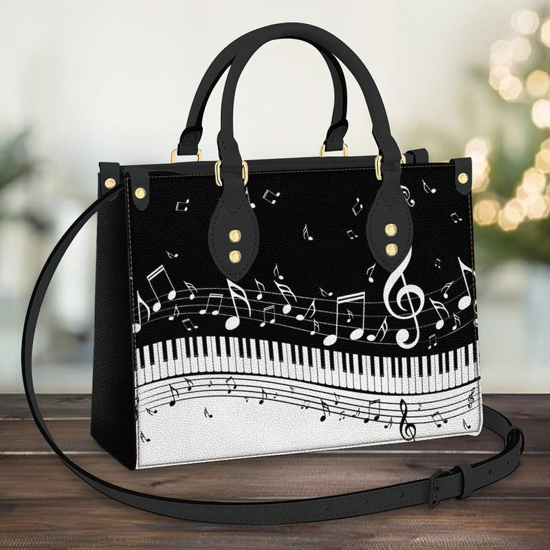 Piano Leather Bag — Sacs à main pour femmes
