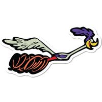 Plymouth Road Runner Vinyl Die Cut Decal 5 Inch Stickers — Autocollants et stickers