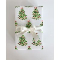 Wrapping Paper: Oh Christmas Tree {gift Wrap, Birthday, Holiday, Christmas} — Papier cadeau et fêtes