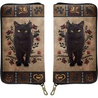 Cat Leather Wallet