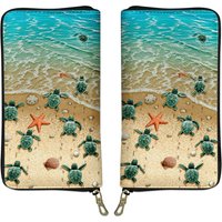 Baby Sea Turtle Leather Wallet