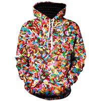 Rainbow Sprinkles 3d Hoodie