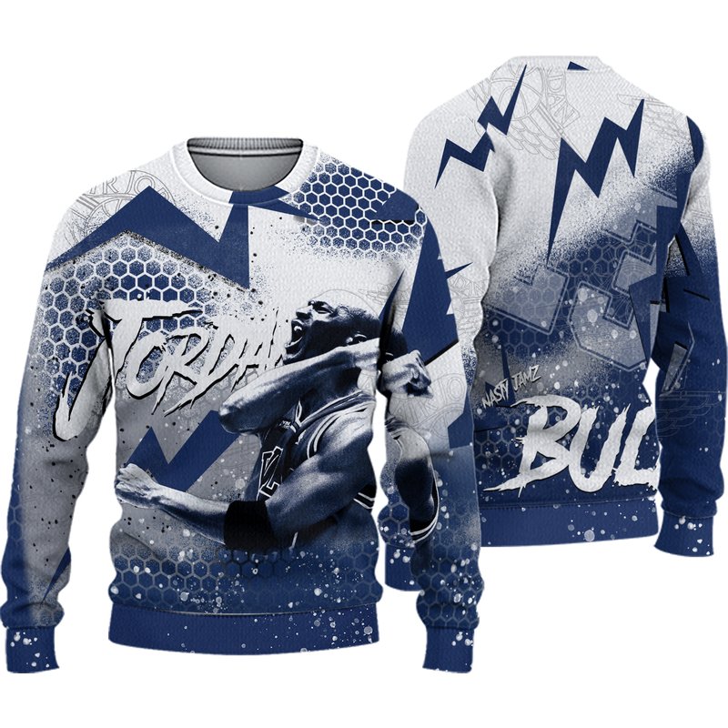 The Goat 23 3d Hexagon Unisex Matching Sweatshirt — Chandails pour hommes