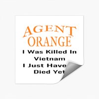 Agent Orange I Was Killed In Vietnam I Just Haven' Stickers — Autocollants et stickers