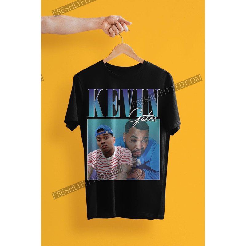 Kevin Gates Vintage T-shirt - Unisex Rap Apparel — T-shirts pour hommes
