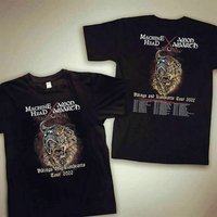 Machine Head N Amon Amarth Vikings And Lionhearts Tour T-shirt — T-shirts pour hommes