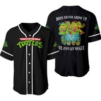 Teenage Mutant Ninja Turtles Baseball Jersey Shirt — T-shirts pour hommes