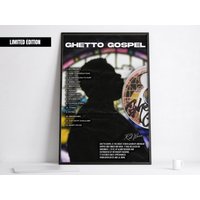 Rod Wave "ghetto Gospel" Album Music Print Poster, Rod Wave Fan Poster — Posters & Prints