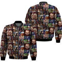 Men's Chucky And Tiffany Bomber Jacket