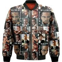 Men's Malcolm X Bomber Jacket