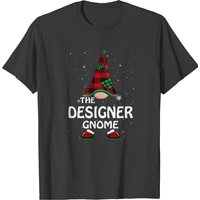 Gnome Family Designer Gnome Matching Family Christmas Pajama T-shirts — T-shirts pour hommes