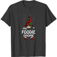 Gnome Family Foodie Gnome Matching Family Christmas Pajama T-shirts