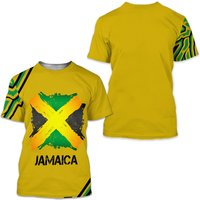 Jamaica Vintage Flag 3d T-shirt