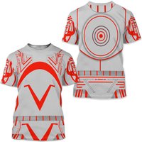 Commander Sark Shirt, Tron Inspired Costume 3d T-shirt