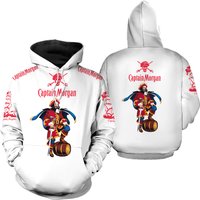 Captain Morgan 3d Hoodie — Sweats à capuche pour hommes