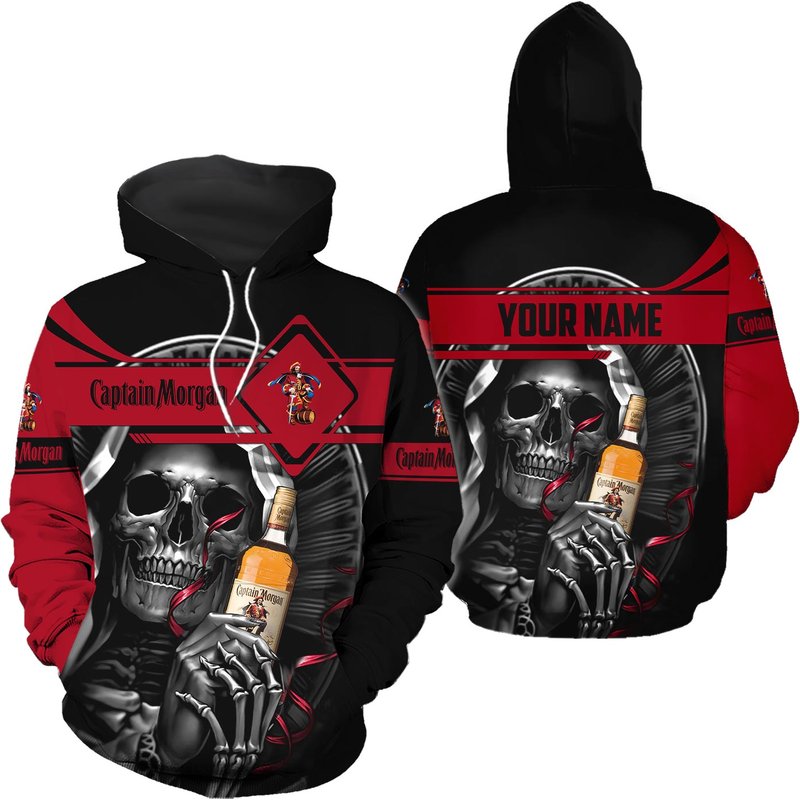 Captain Morgan 3d Hoodie — Sweats à capuche pour hommes