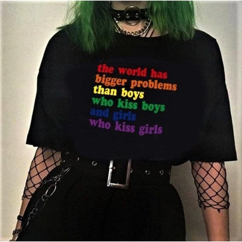 The World Has Bigger Problems Pride Shirt — Mens T Shirts