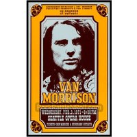 Van Morrison 1971 Repro Concert Poster