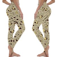 Mummy Leggings, Halloween Leggings