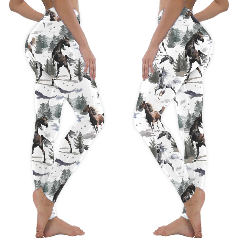 Horse Leggings, Horse Leggings — Legging femme