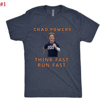 Think Fast Run Fast 200 Chad Powers Shirt — T-shirts pour hommes