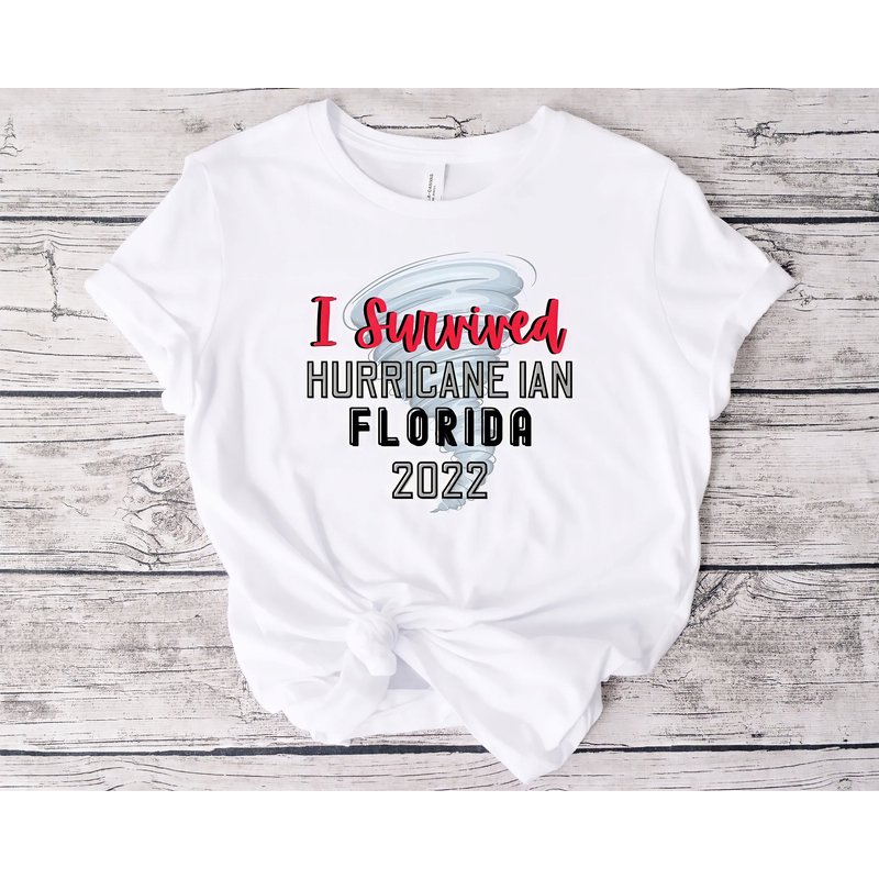 I Survived Hurricane Ian 2022 Shirt — T-shirts pour hommes