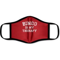 Bingo Is My Therapy - Bingo - Face Masks — Masques en tissu