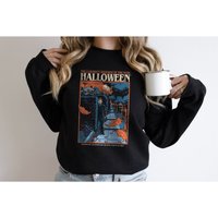 The Screen Shocker Michael Myers Halloween Sweatshirt