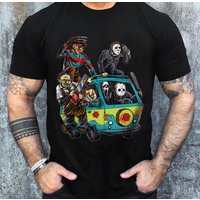Horror Movie Machine Halloween T-shirt
