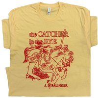 The Catcher In The Rye T Shirt Cool Book Shirt — T-shirts pour hommes