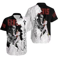 3d Elvis Presley Hawaiian Shirt, The King Of Rock & Roll Hawaiian