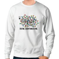 I'm Fine Everything Is Fine Sweatshirt — Sweats à capuche pour hommes