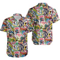 I Like Superhero Comicss Hawaiian Shirt