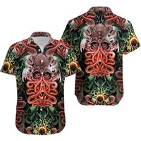 Cthulhu Hawaiian Shirt — Chemises décontractées pour hommes