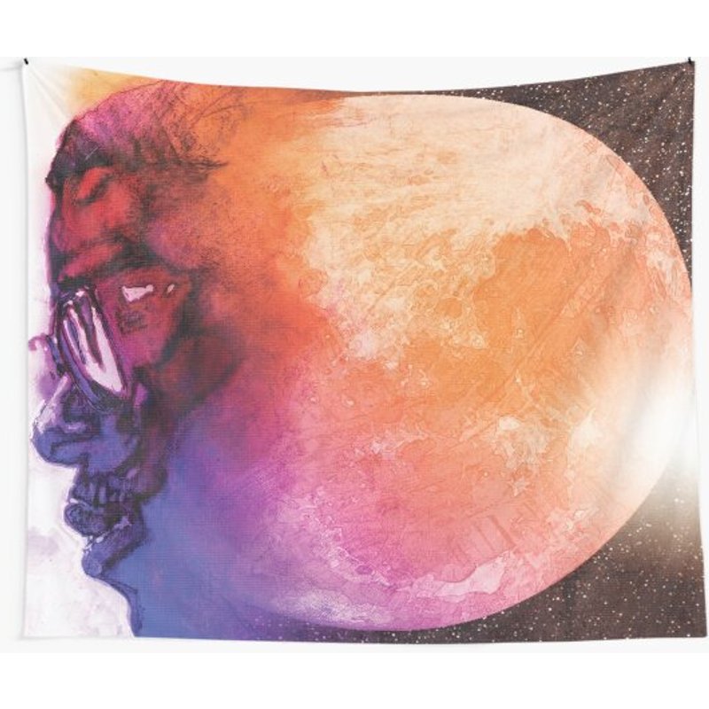 Man On The Moon Album Cover Tapestry — Tapestries